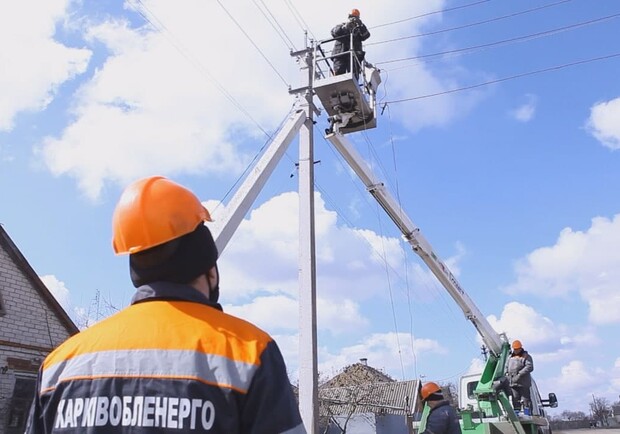 В Харьковской области 12 приграничных населенных пунктов остаются без света 