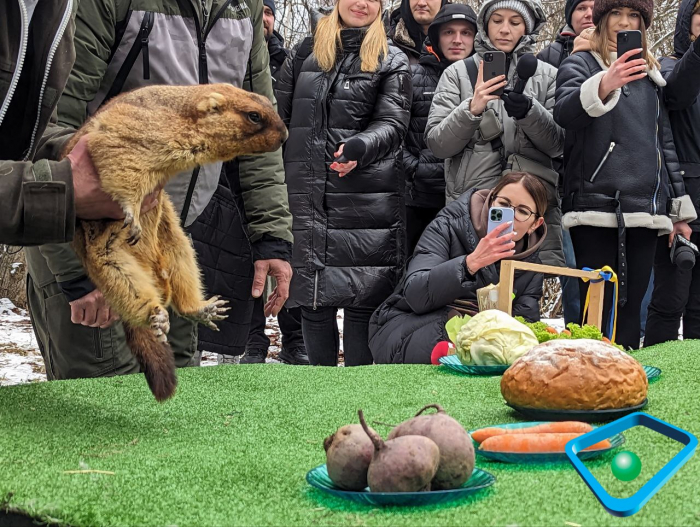 Харьковский байбак Тимка предсказал, когда ждать весны.