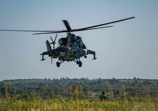 Карта боевых действий в Украине 12 августа. 