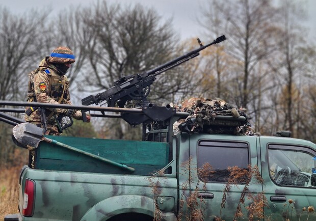 Карта боевых действий в Украине 14 ноября. 