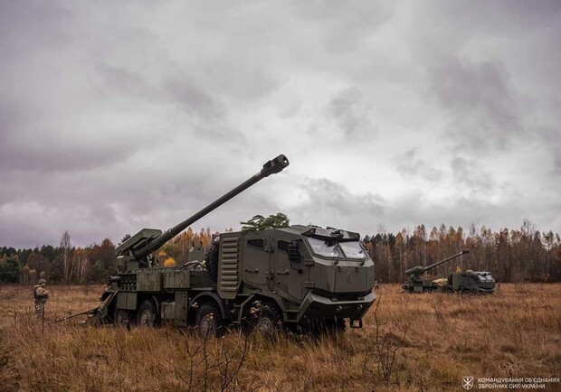 Карта боевых действий в Украине 7 ноября. 