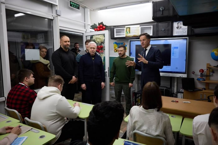 В Харькове состоялась историческая встреча Зеленского и премьер-министра Нидерландов Марка Рютте.