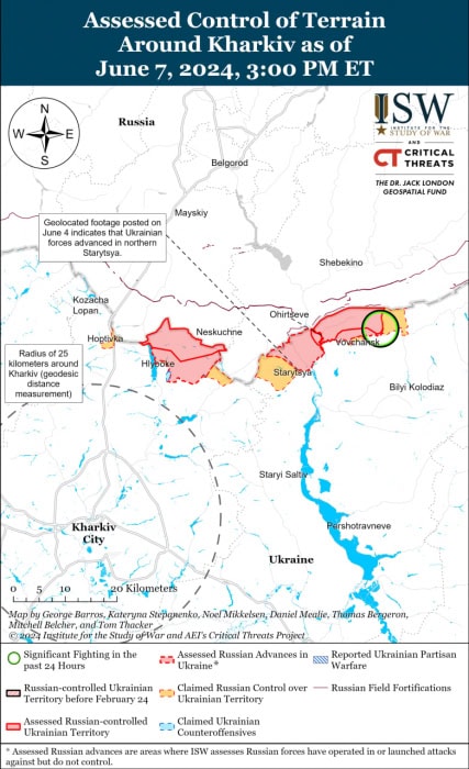 Карта боевых действий на Украине.