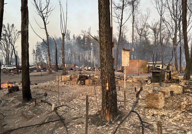 В Харьковской области четверо человек сгорели заживо. 