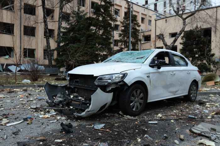 Прокуратура показала последствия утреннего удара по Харькову.