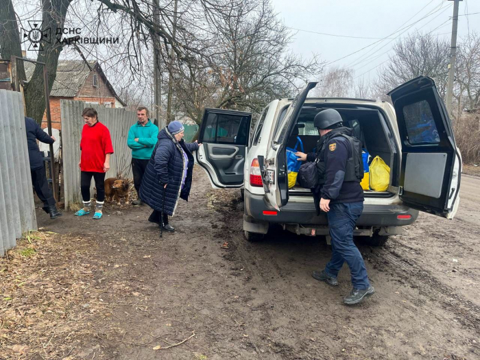 Эвакуация в Харьковской области: более 2700 человек должны покинуть прифронтовые районы. Фото: ГСЧС Харьковщины