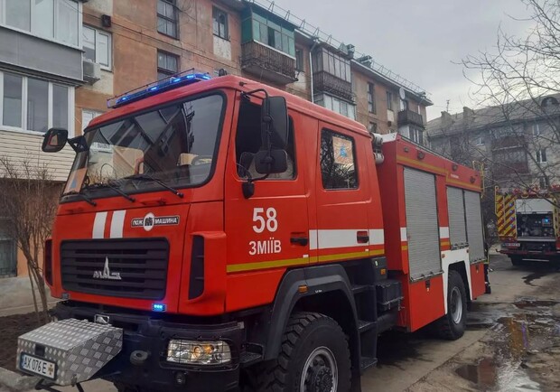 В пожежі на Харківщині загинула жінка. Фото: ДСНС Харківщини