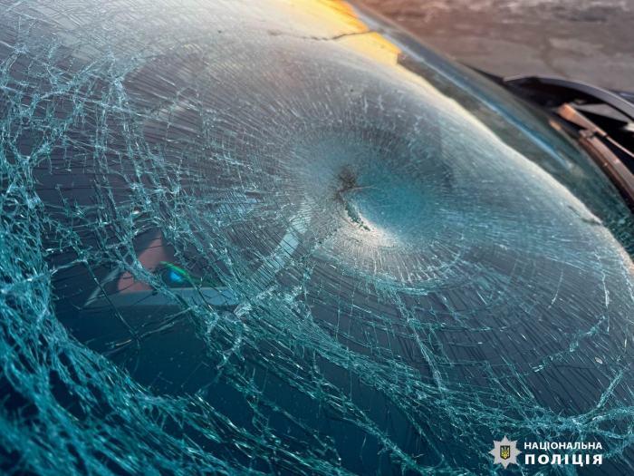 В Харьковской области нетрезвый водитель Peugeot сбил женщину на пешеходном переходе. Фото: Нацполиция