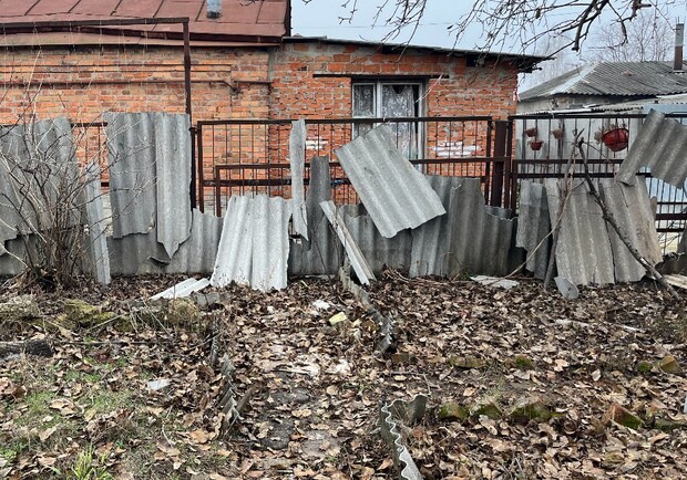 В Харькове вражеский БпЛА попал в жилой сектор. Фото: "Суспільне"