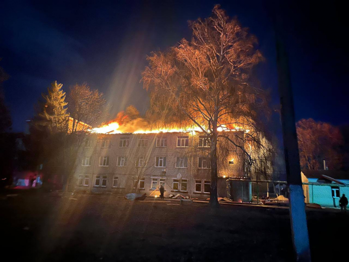 Россия атаковала больницу в Харьковской области. Фото: Харьковская облпрокуратура