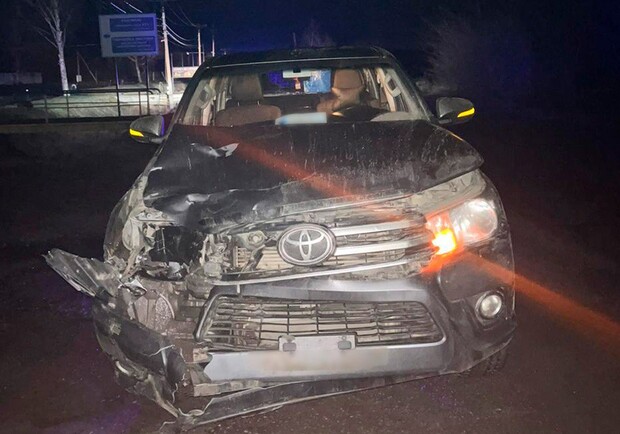 В Харьковской области ищут свидетелей аварии, в которой погиб пешеход. Фото: Нацполиция