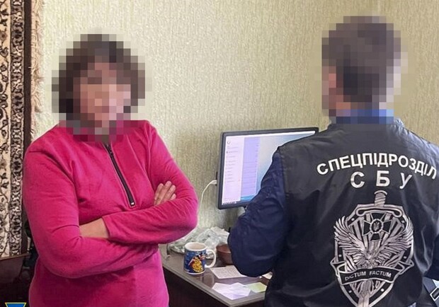 СБУ задержала агентку ФСБ, корректировавшую удары по Харькову. Фото: СБУ