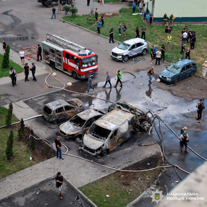 Авиаудар по Харькову: более 40 пострадавших, в том числе беременные и младенцы. Фото: Нацполиция