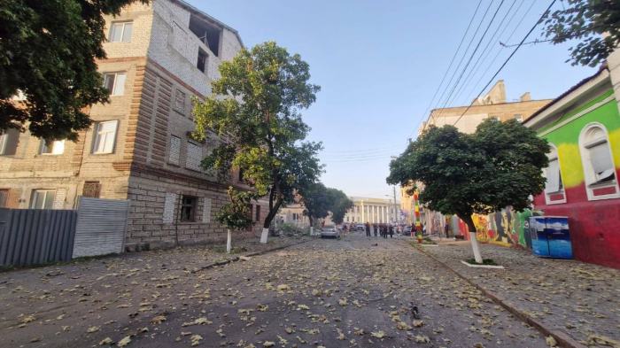 Харьков атаковали бпла: поврежден роддом, есть пострадавшие. Фото: ХОВА