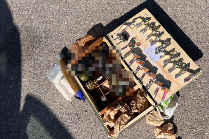 В Харьков пытались ввести арсенал оружия.