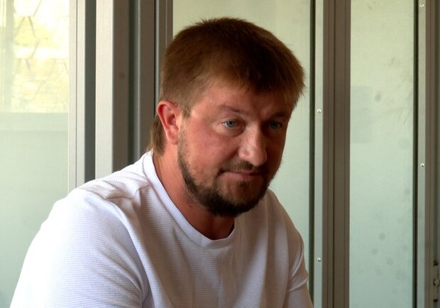 В Харькове работник ТЦК на суде объяснил избиение учителя. Фото: Суспільне Харьков/Дмитрий Гребенник
