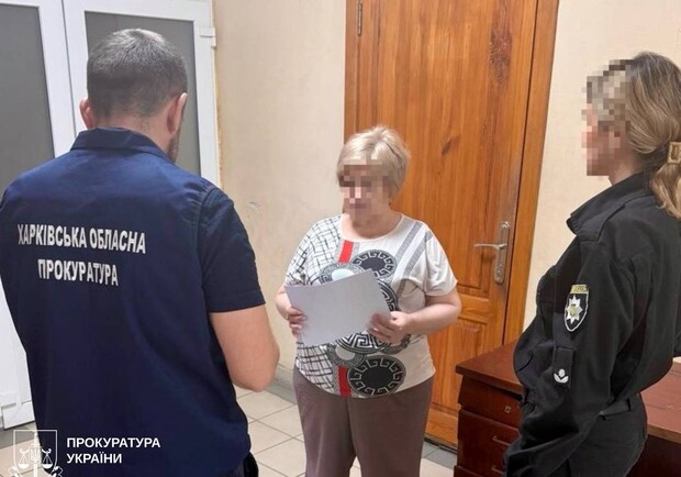 В Харькове задержали жительницу Купянска, которая работала на оккупантов. 