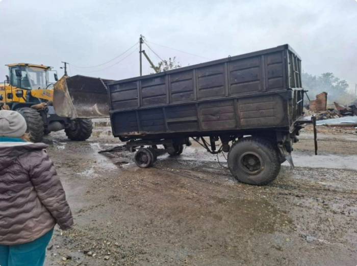 В Харьковской области россияне обстреляли агропредприятие.